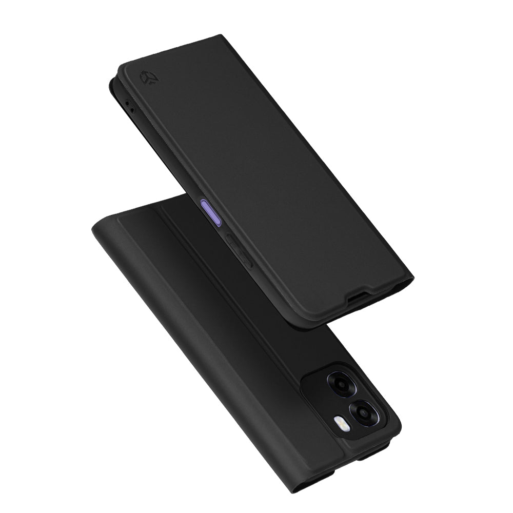 TechSuit Husa de protectie Techsuit Magskin Book compatibil cu Oppo A6x 4G / A6x 5G, Negru