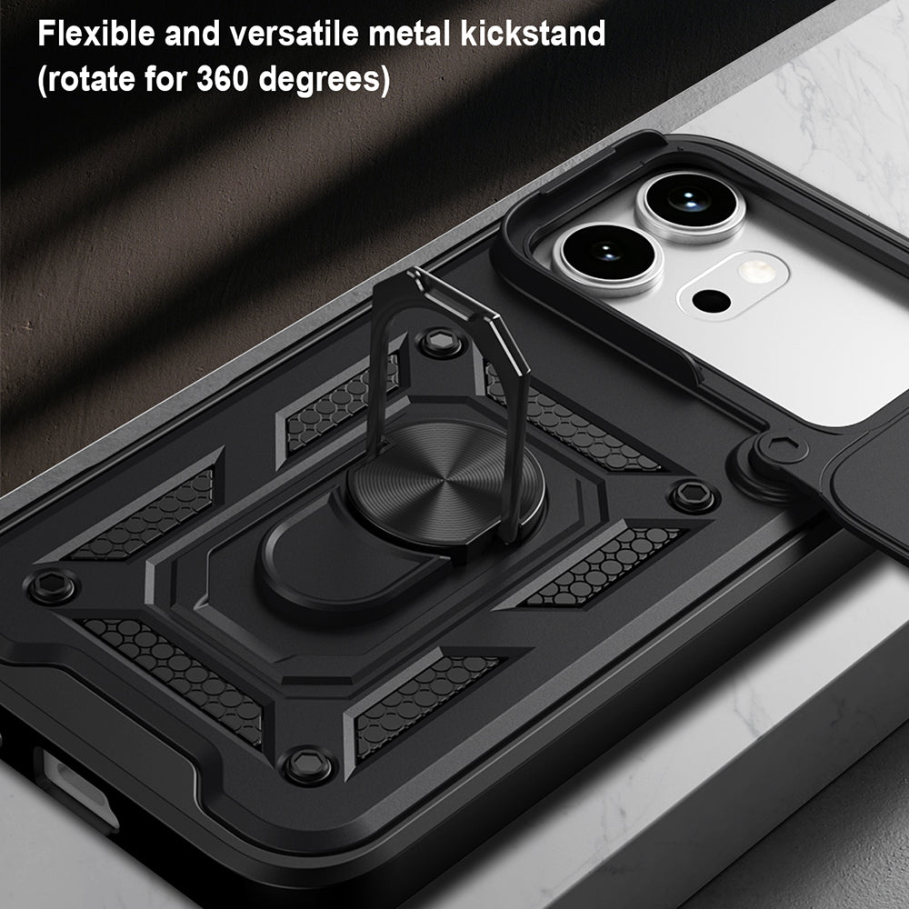 TechSuit Husa de protectie Techsuit CamShield Series compatibil cu Honor 600 / 600 Pro, Albastru – imagine 6