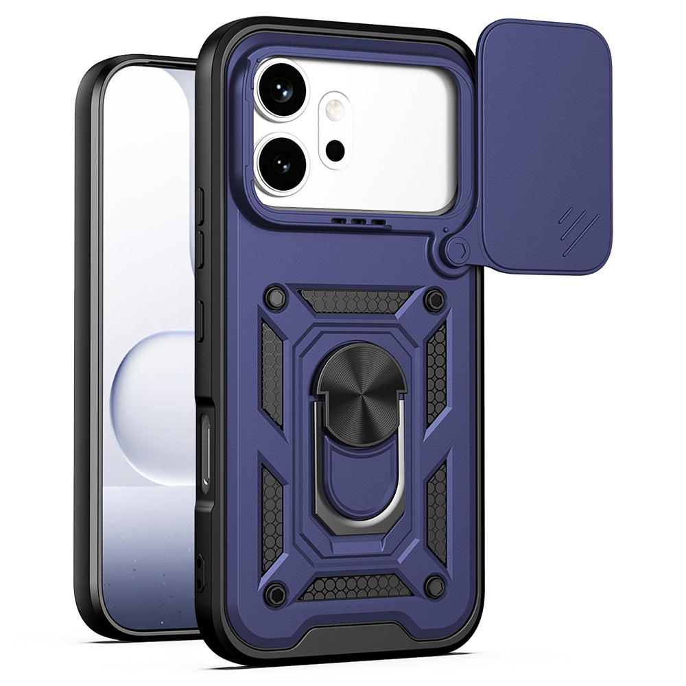 TechSuit Husa de protectie Techsuit CamShield Series compatibil cu Honor 600 / 600 Pro, Albastru