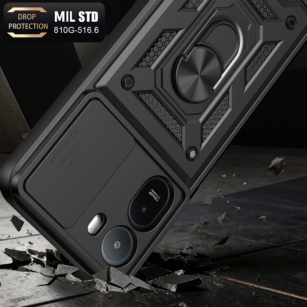 TechSuit Husa de protectie Techsuit CamShield Series compatibil cu Xiaomi Redmi A7 Pro 4G, Albastru – imagine 5