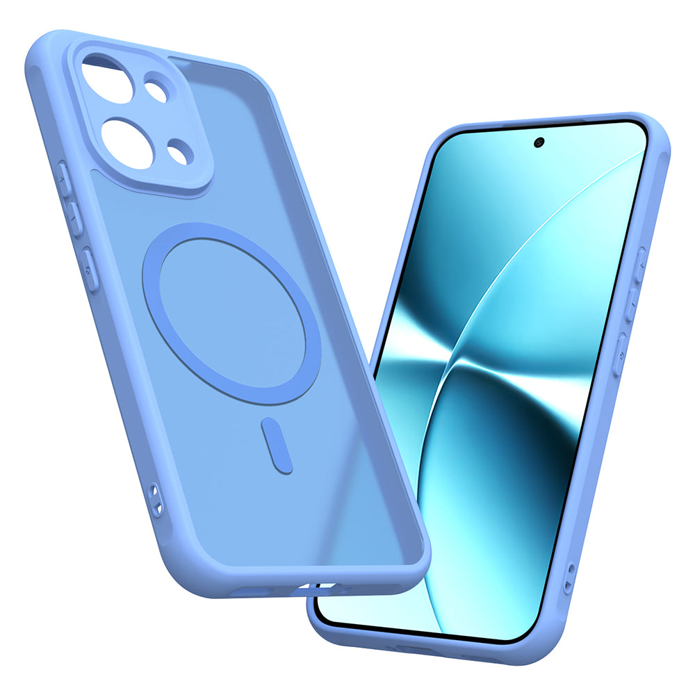 Husa de protectie Techsuit HaloFrost II MagSafe compatibil cu Xiaomi Poco X8 Pro Max, Albastru
