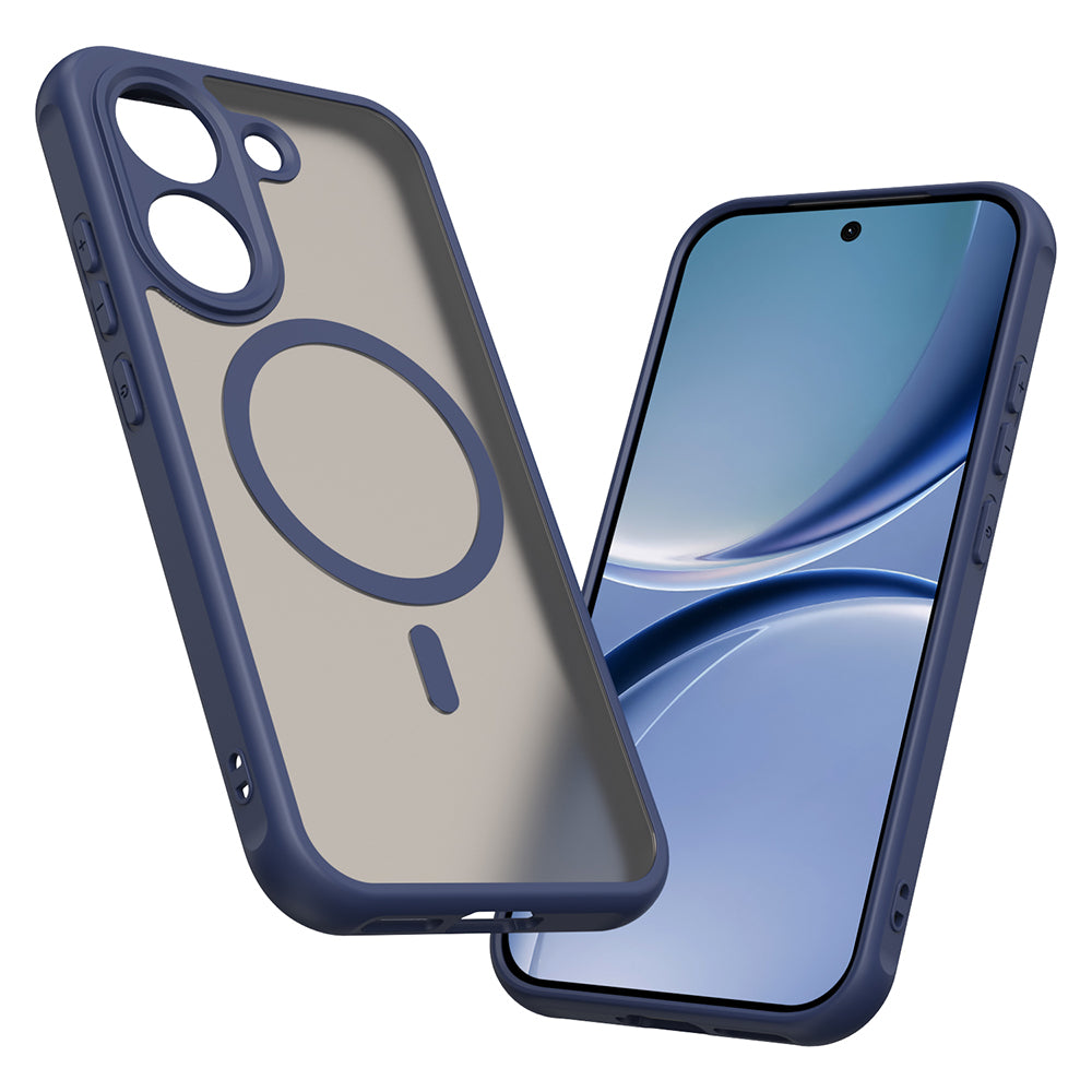 TechSuit Husa de protectie Techsuit HaloFrost II MagSafe compatibil cu Xiaomi Poco X8 Pro, Bleumarin
