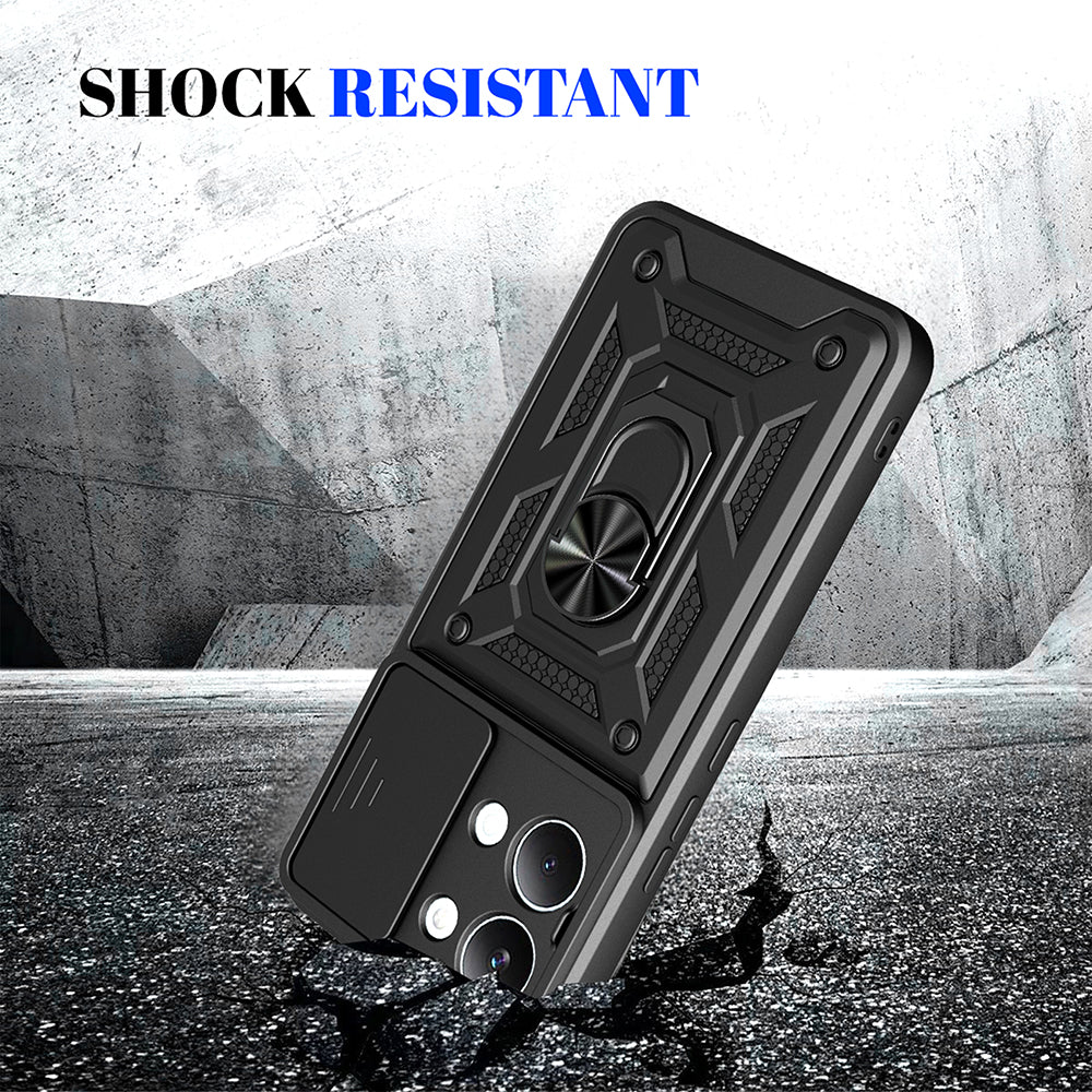 TechSuit Husa de protectie Techsuit CamShield Series compatibil cu Xiaomi Poco X8 Pro Max, Roz Auriu – imagine 6