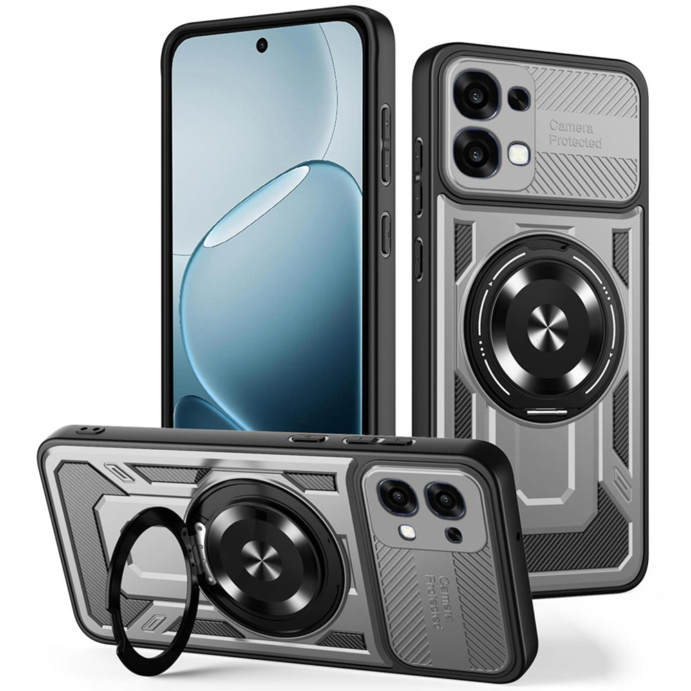 Husa pentru Oppo A6 Pro 4G / A6 Pro 5G - Techsuit RuggedCam - Gray