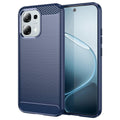 TechSuit Husa de protectie Techsuit Carbon Silicone compatibil cu Oppo A6 Pro 4G / A6 Pro 5G, Albastru
