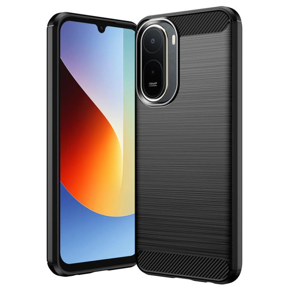 TechSuit Husa de protectie Techsuit Carbon Silicone compatibil cu Xiaomi Redmi A7 Pro 4G, Negru
