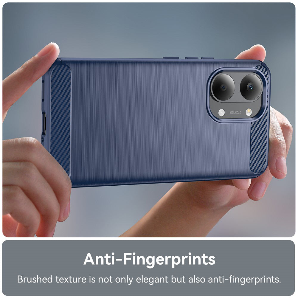 TechSuit Husa de protectie Techsuit Carbon Silicone compatibil cu Xiaomi Poco X8 Pro Max, Albastru – imagine 6