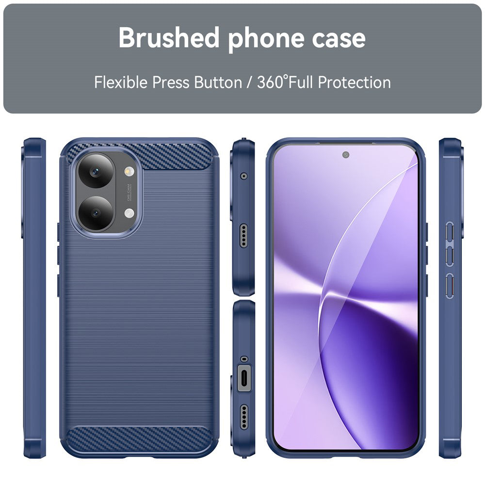 TechSuit Husa de protectie Techsuit Carbon Silicone compatibil cu Xiaomi Poco X8 Pro Max, Albastru – imagine 5