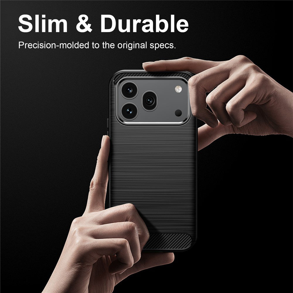 TechSuit Husa de protectie Techsuit Carbon Silicone compatibil cu Honor 600 / 600 Pro, Negru – imagine 5