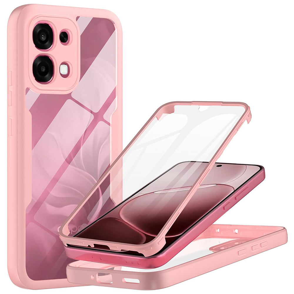 Husa de protectie Techsuit ColorVerse 360 Series compatibil cu Oppo A6 Pro 4G / Oppo A6 Pro 5G, Roz