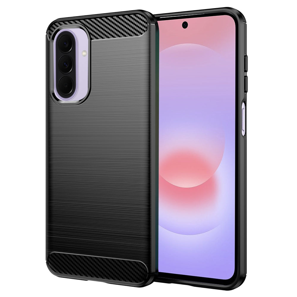 TechSuit Husa de protectie Techsuit Carbon Silicone compatibil cu Samsung Galaxy A27 5G, Negru