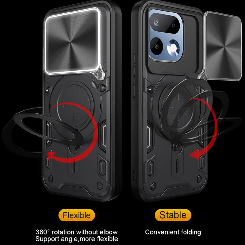 TechSuit Husa de protectie Techsuit CamGuard Pro compatibil cu Realme 16 Pro, Negru – imagine 5
