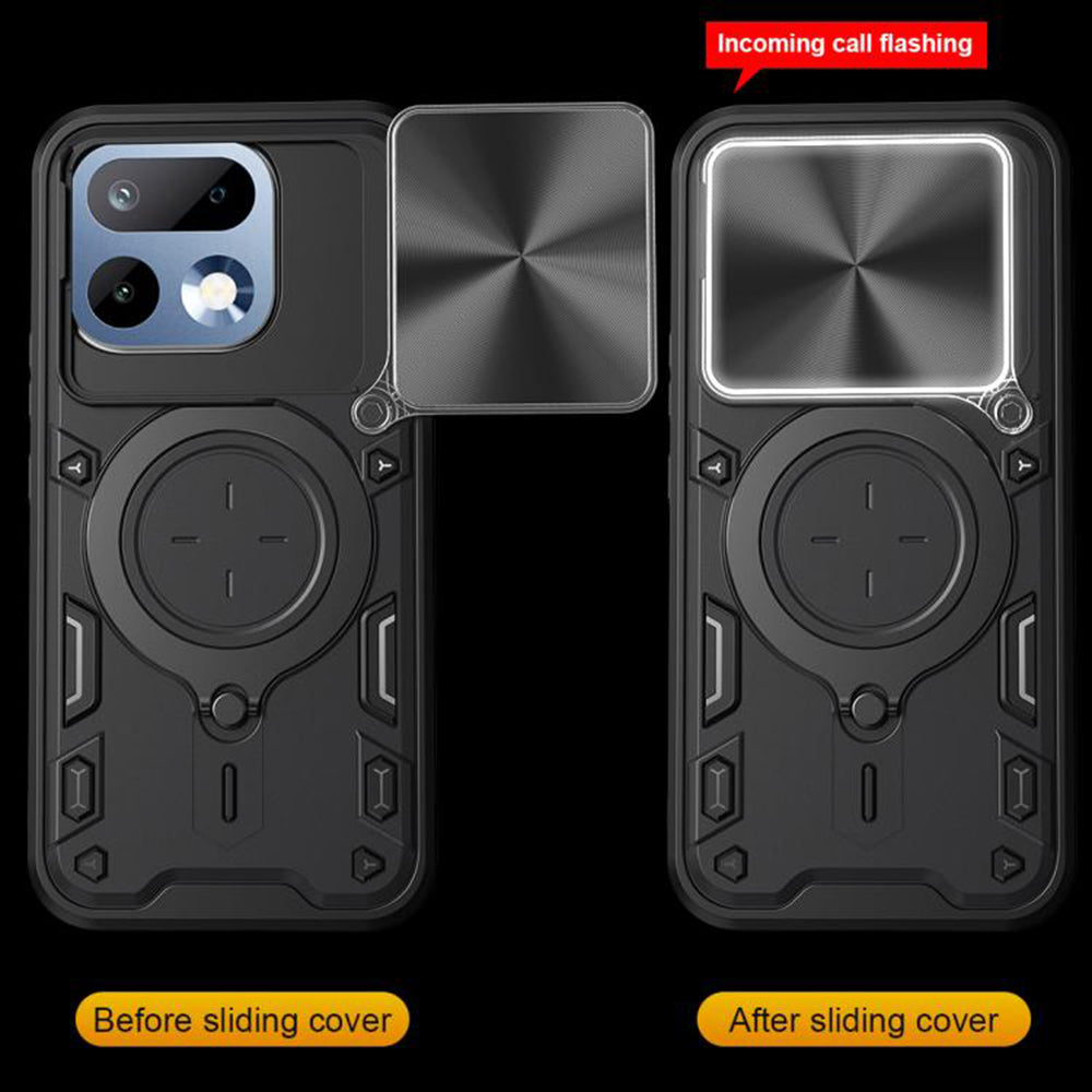 TechSuit Husa de protectie Techsuit CamGuard Pro compatibil cu Realme 16 Pro+, Albastru – imagine 3