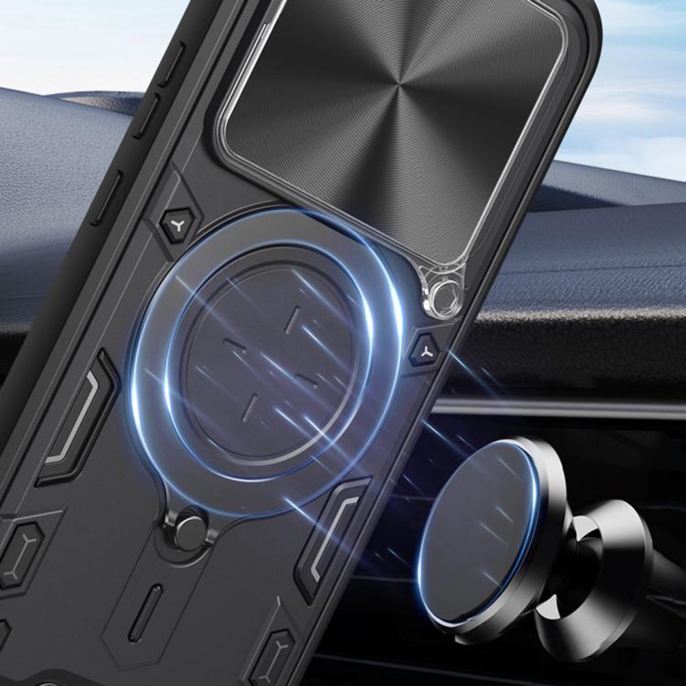 TechSuit Husa de protectie Techsuit CamGuard Pro compatibil cu Realme 16 Pro+, Albastru – imagine 5