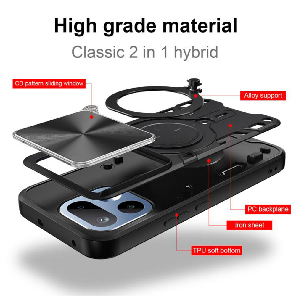 TechSuit Husa de protectie Techsuit CamGuard Pro compatibil cu Realme 16 Pro, Albastru – imagine 2