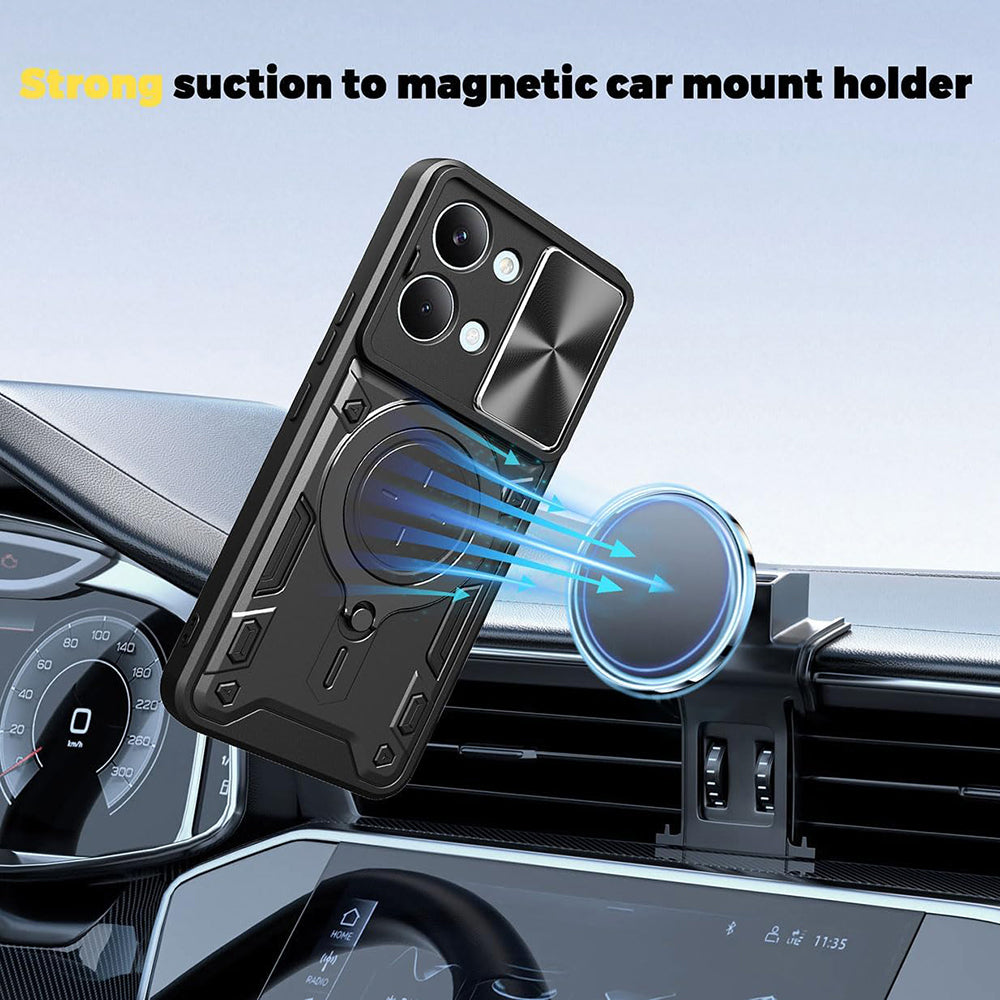 TechSuit Husa de protectie Techsuit CamGuard Pro compatibil cu Xiaomi Redmi A7 Pro 4G, Negru – imagine 6
