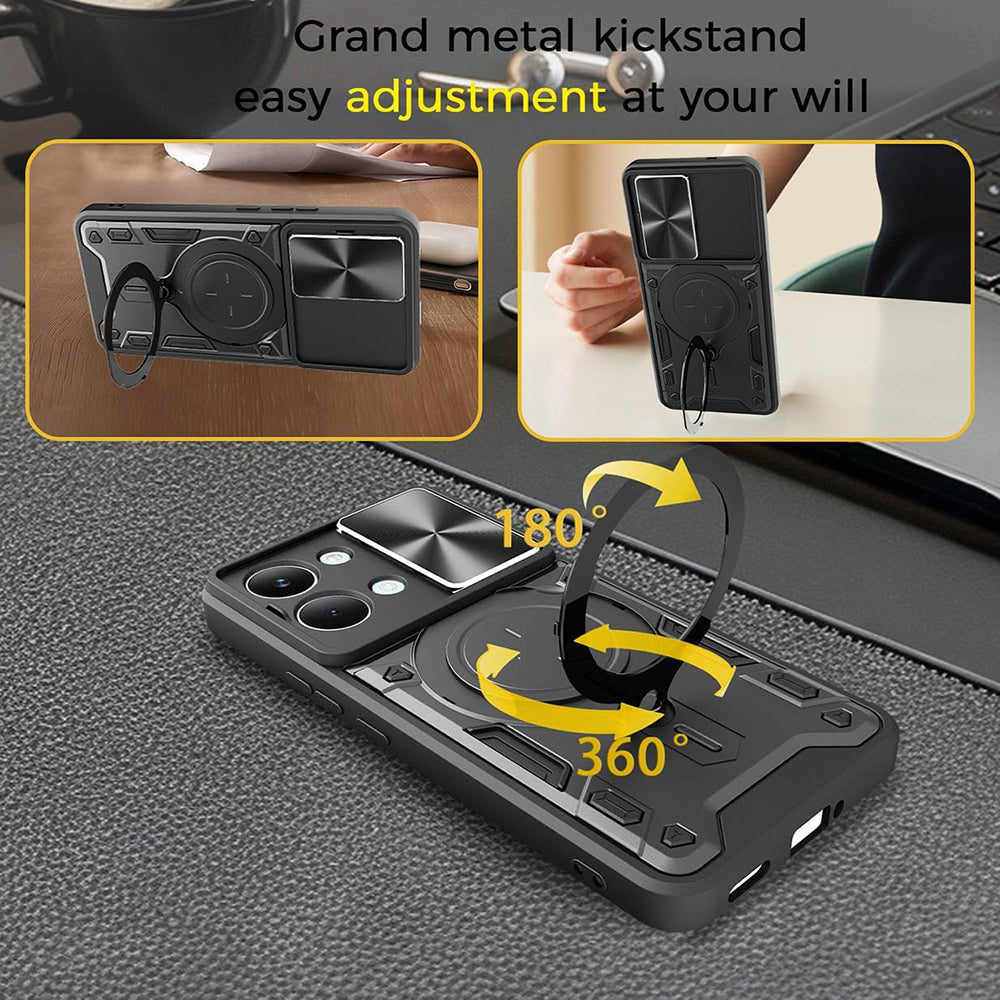 TechSuit Husa de protectie Techsuit CamGuard Pro compatibil cu Xiaomi Redmi A7 Pro 4G, Negru – imagine 3