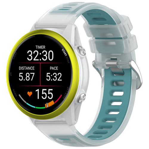 Curea smartwatch Techsuit compatibil cu Samsung Galaxy Watch / Watch 3 / Gear S3, Turcoaz