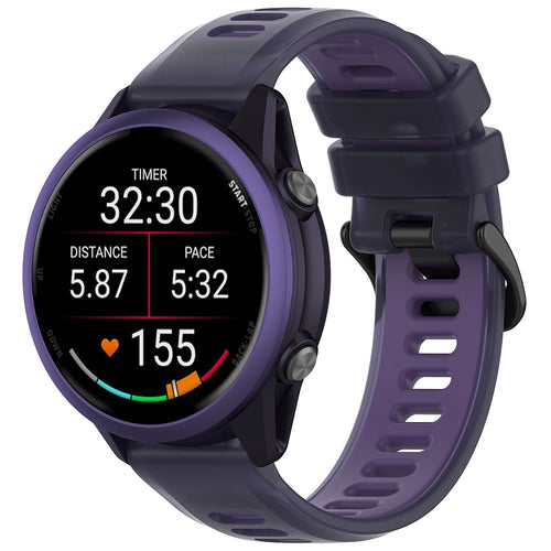 Curea smartwatch Techsuit compatibil cu Samsung Galaxy Watch4 / Watch5 / Watch Active 2, Mov