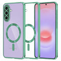 TechSuit Husa de protectie Techsuit Luxury Crystal MagSafe compatibil cu Samsung Galaxy A37 5G, Verde Deschis