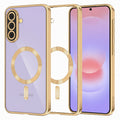 TechSuit Husa de protectie Techsuit Luxury Crystal MagSafe compatibil cu Samsung Galaxy A37 5G, Auriu