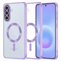 TechSuit Husa de protectie Techsuit Luxury Crystal MagSafe compatibil cu Samsung Galaxy A57 5G, Mov Deschis