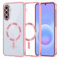TechSuit Husa de protectie Techsuit Luxury Crystal MagSafe compatibil cu Samsung Galaxy A57 5G, Roz