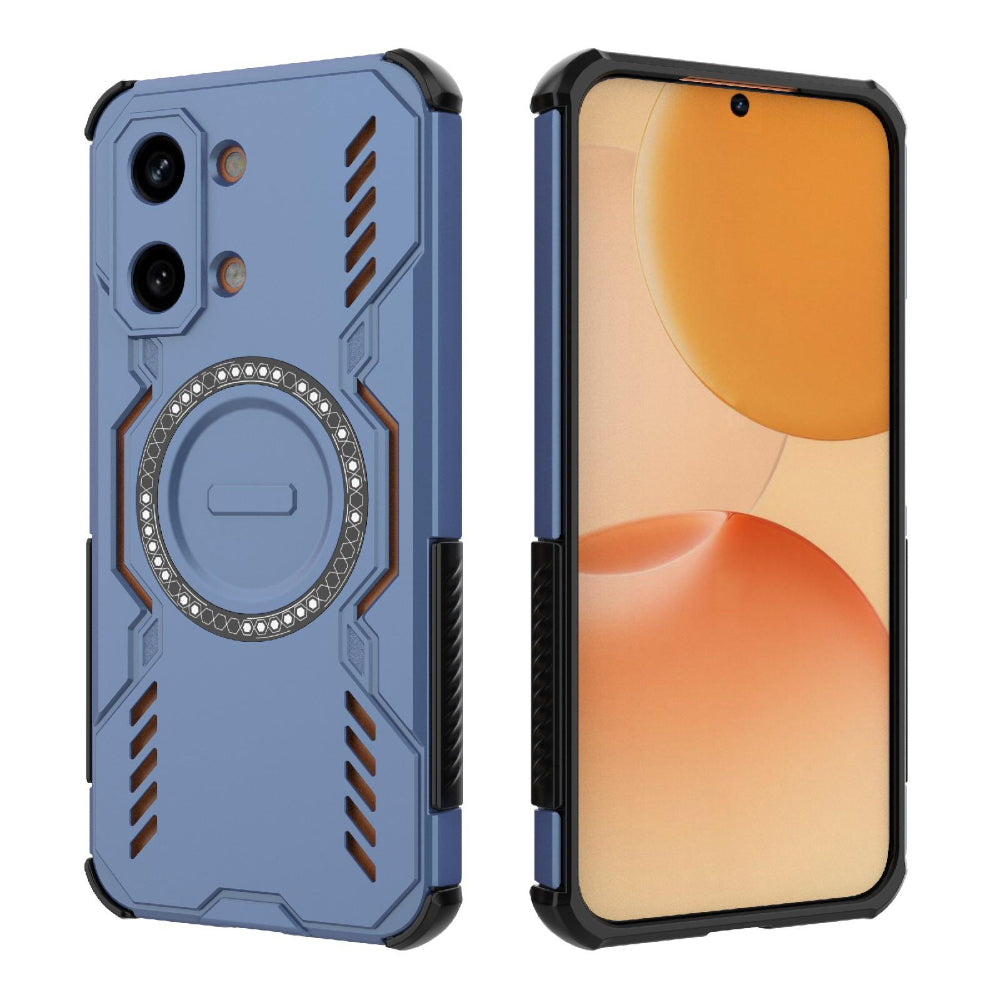 Husa de protectie Techsuit ArmorMag compatibil cu Xiaomi Poco X8 Pro Max, Albastru