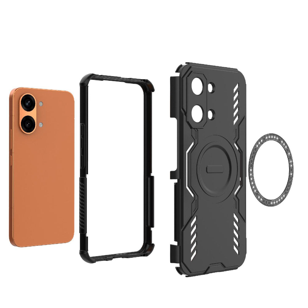Husa de protectie Techsuit ArmorMag compatibil cu Xiaomi Poco X8 Pro Max, Albastru