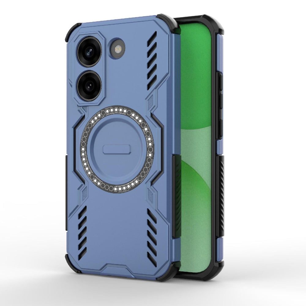 Husa de protectie Techsuit ArmorMag compatibil cu Xiaomi Poco X8 Pro, Albastru