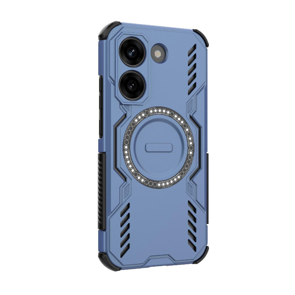 Husa de protectie Techsuit ArmorMag compatibil cu Xiaomi Poco X8 Pro, Albastru