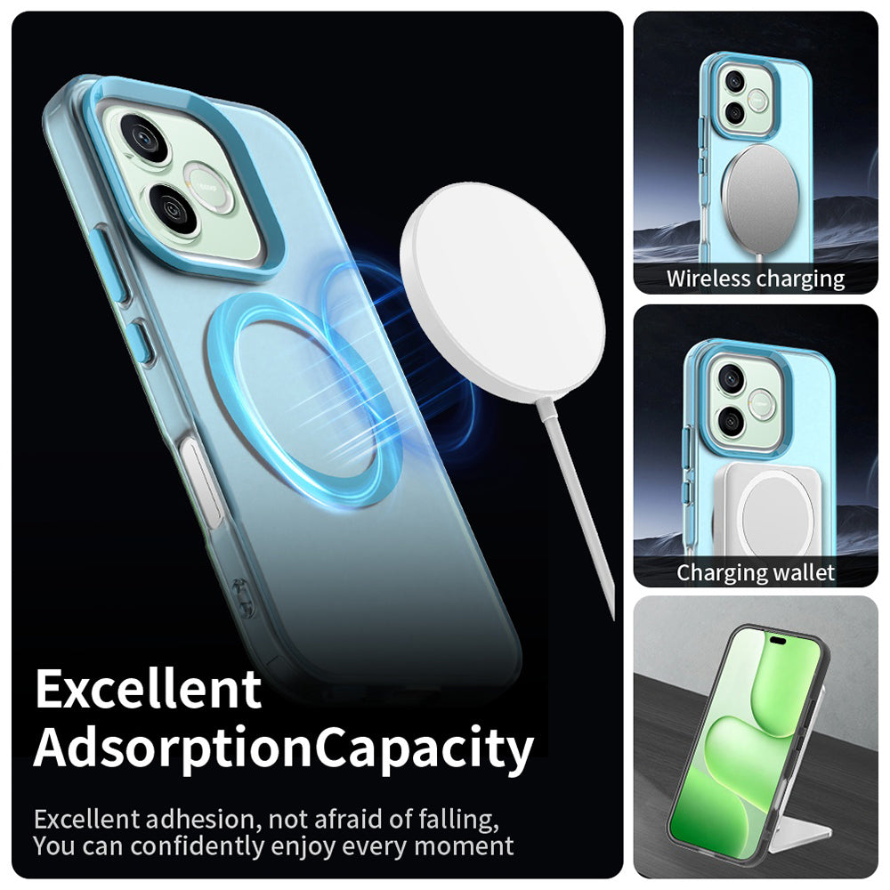 Husa pentru Honor 600 Lite - Techsuit CandyCase MagSafe - Blue