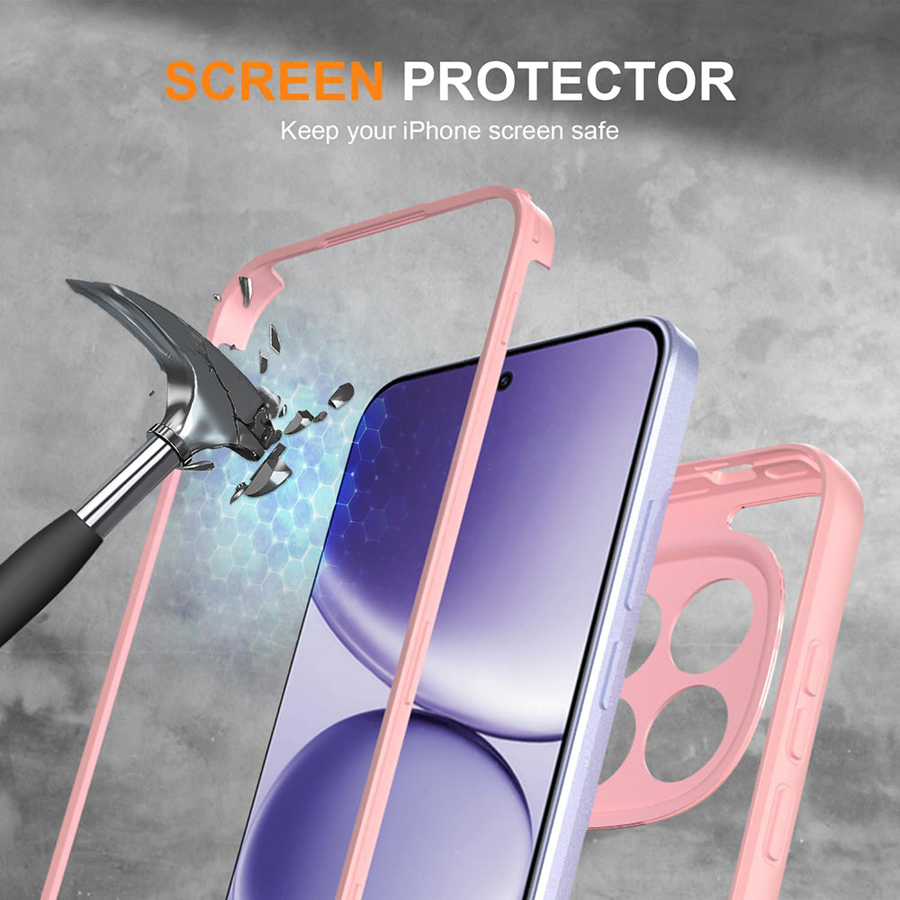 Husa de protectie Techsuit ColorVerse 360 Series compatibil cu Xiaomi Poco X8 Pro Max, Roz