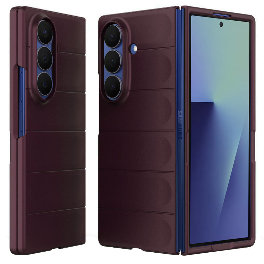 Husa de protectie Techsuit Magic Shield compatibil cu Samsung Galaxy Z Fold7, Bordeaux