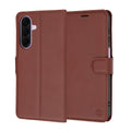 TechSuit Husa de protectie Techsuit Leather Folio compatibil cu Samsung Galaxy A27 5G, Maro