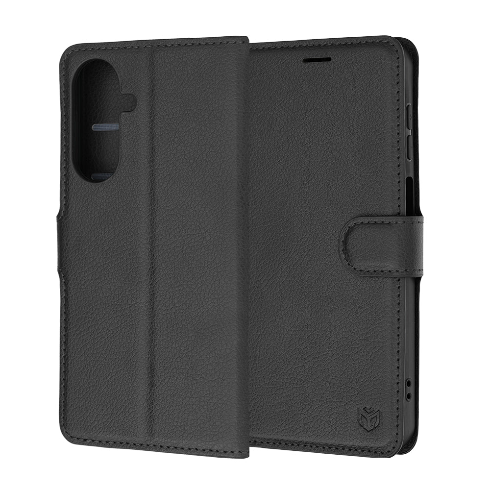 TechSuit Husa de protectie Techsuit Leather Folio compatibil cu Samsung Galaxy A27 5G, Negru – imagine 6