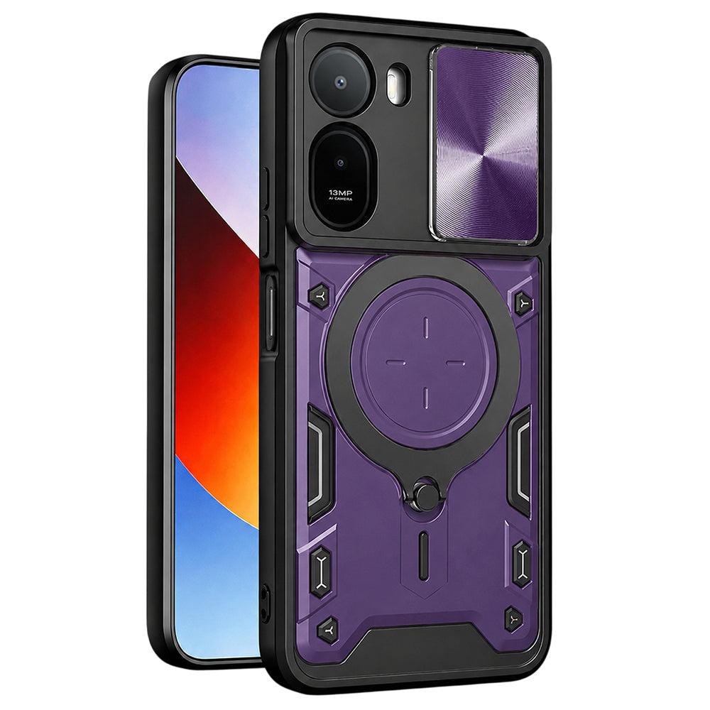 TechSuit Husa de protectie Techsuit CamGuard Pro compatibil cu Xiaomi Redmi A7 Pro 4G, Mov
