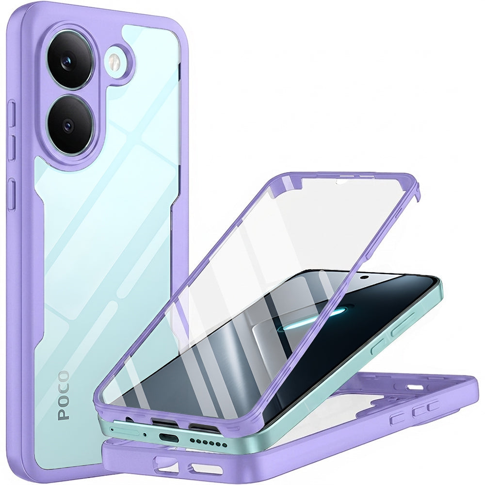 Husa de protectie Techsuit ColorVerse 360 Series compatibil cu Xiaomi Poco X8 Pro, Mov