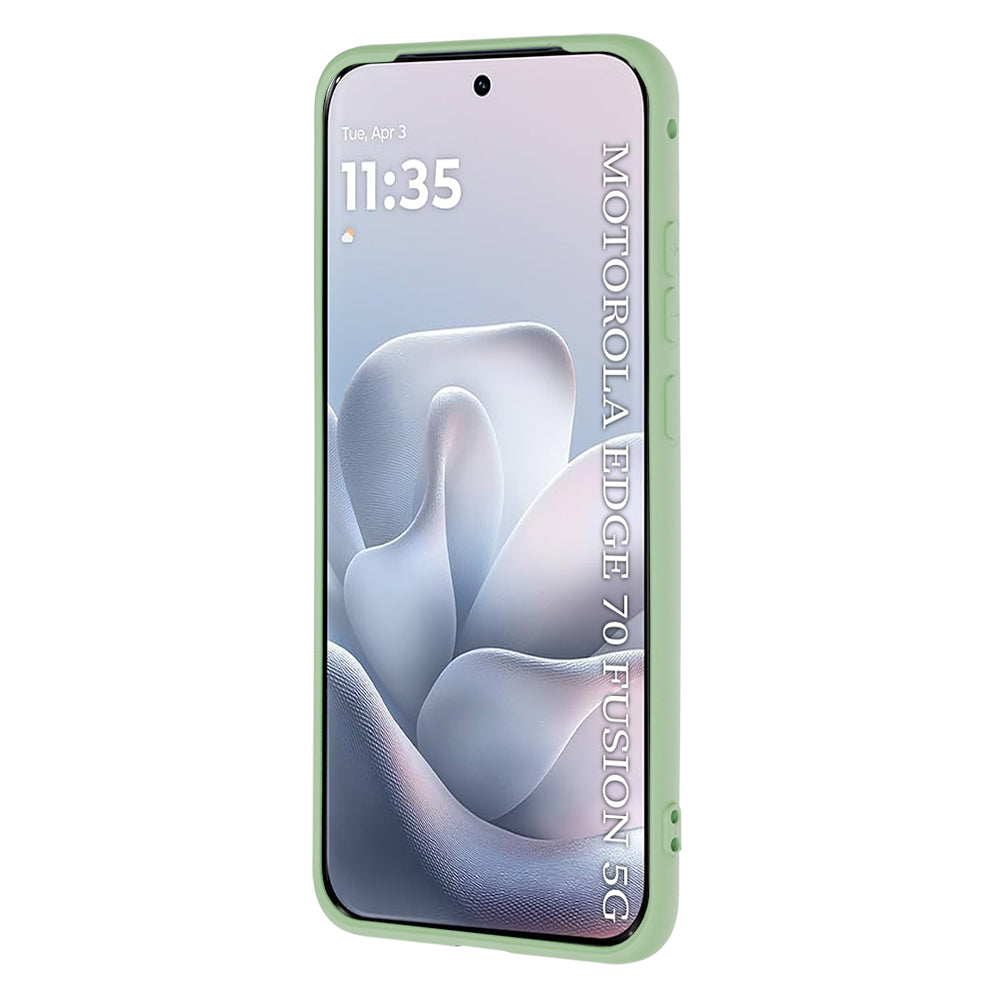 TechSuit Husa de protectie Techsuit SoftFlex compatibil cu Motorola Edge 70 Fusion, Verde Menta – imagine 3