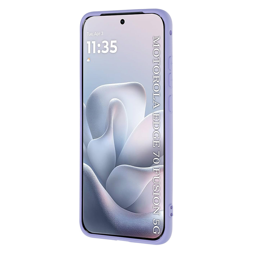 TechSuit Husa de protectie Techsuit SoftFlex compatibil cu Motorola Edge 70 Fusion, Mov Deschis – imagine 2