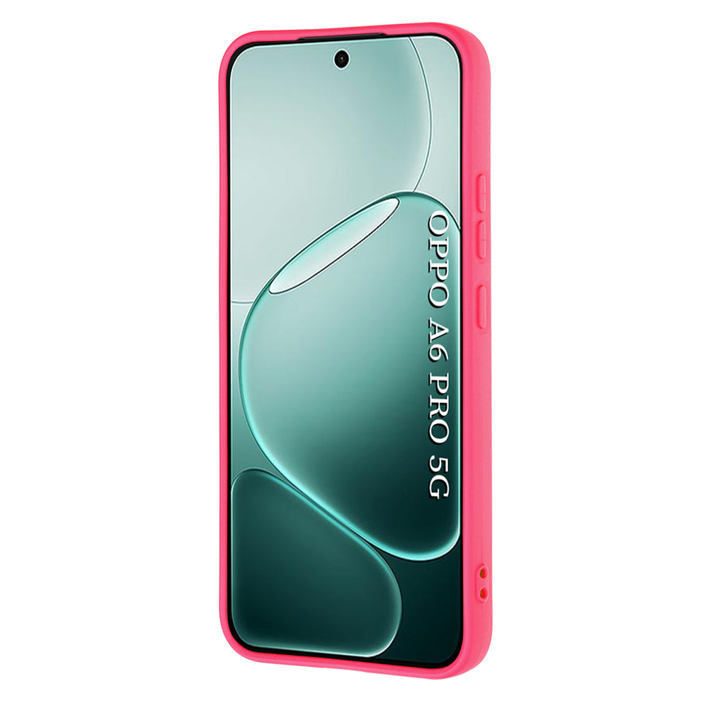 TechSuit Husa de protectie Techsuit SoftFlex compatibil cu Oppo A6 Pro 4G / A6 Pro 5G, Roz Intens – imagine 2