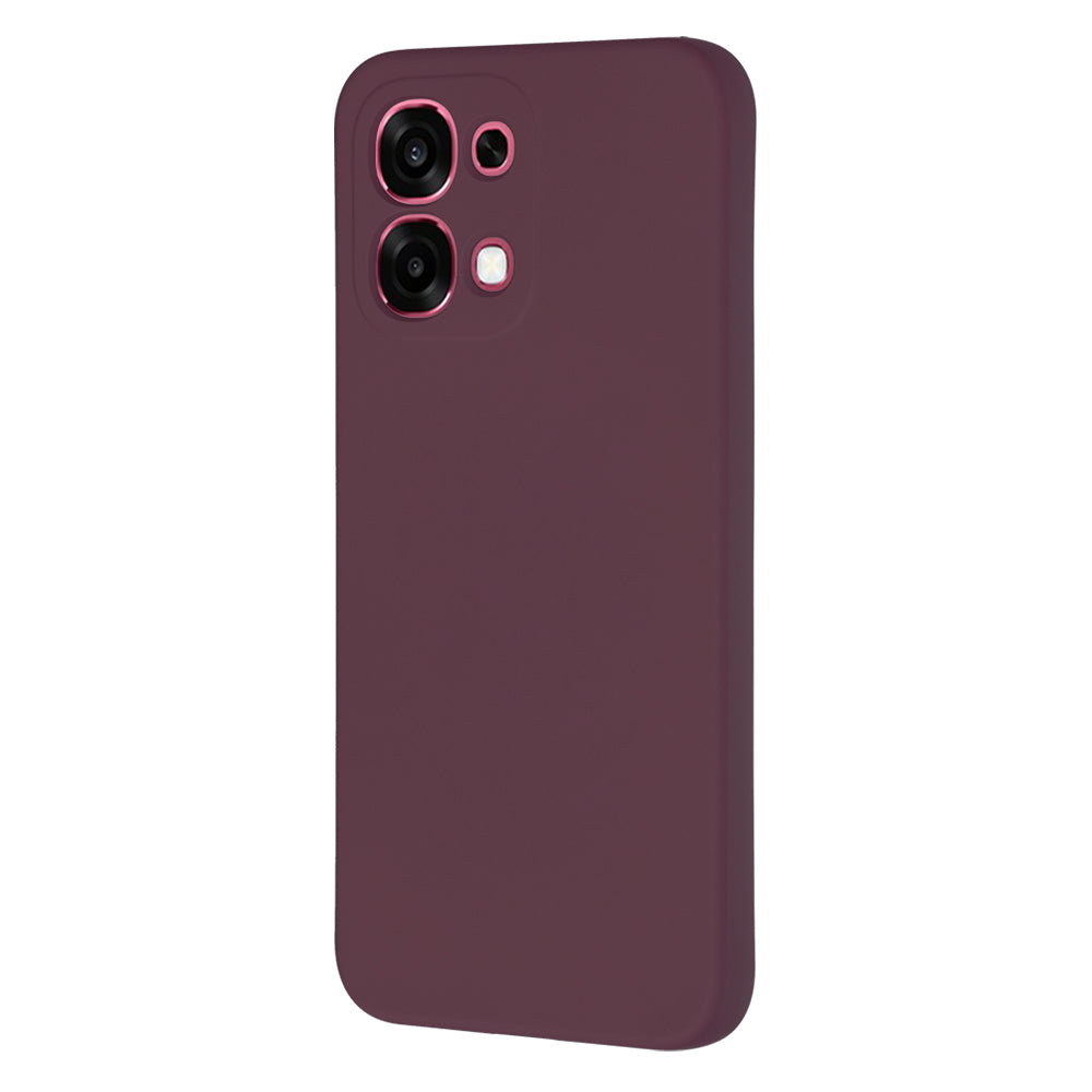 TechSuit Husa de protectie Techsuit SoftFlex compatibil cu Oppo A6 Pro 4G / A6 Pro 5G, Plum Red – imagine 3