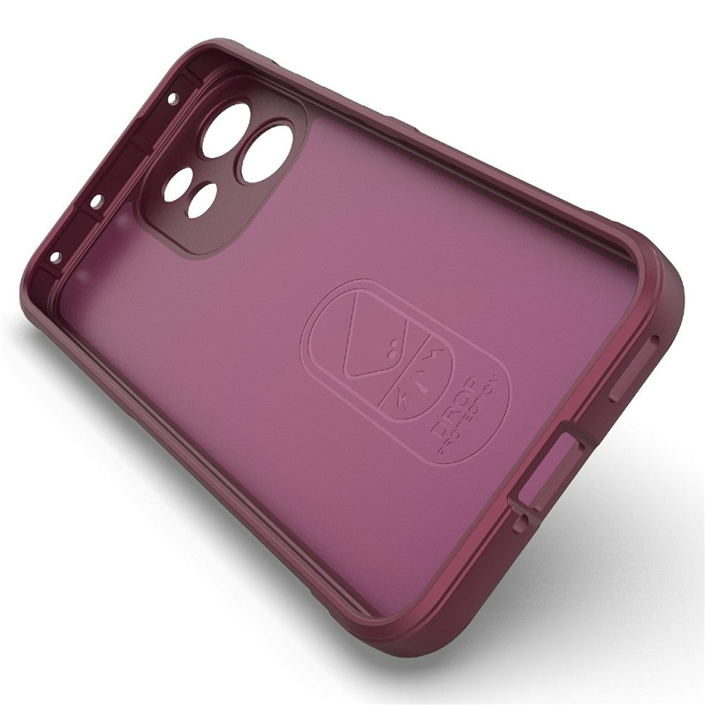 Husa de protectie Techsuit Magic Shield compatibil cu Oppo Reno15 F / Reno15 FS 5G, Bordeaux