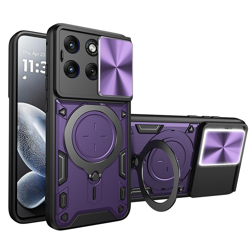 Husa de protectie Techsuit CamGuard Pro compatibil cu Motorola Edge 70 Fusion, Mov