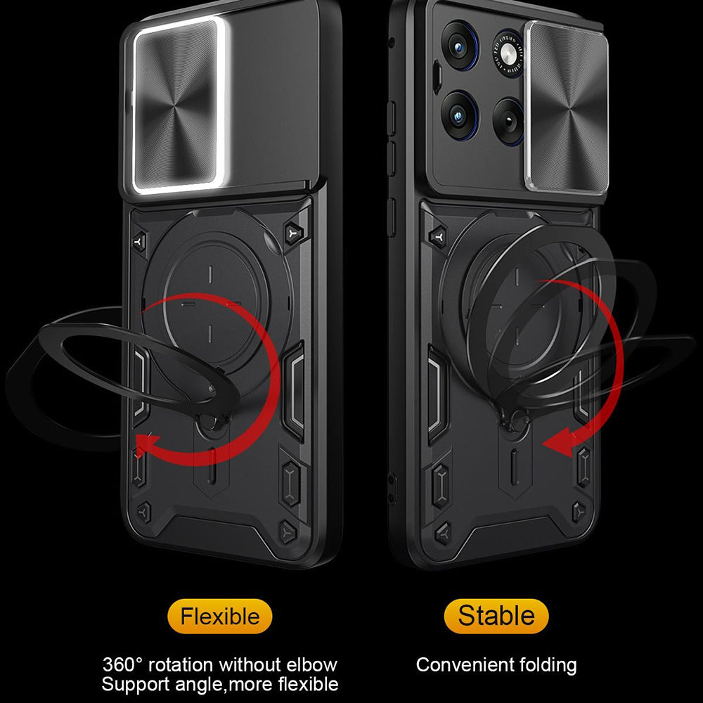 Husa de protectie Techsuit CamGuard Pro compatibil cu Motorola Edge 70 Fusion, Mov
