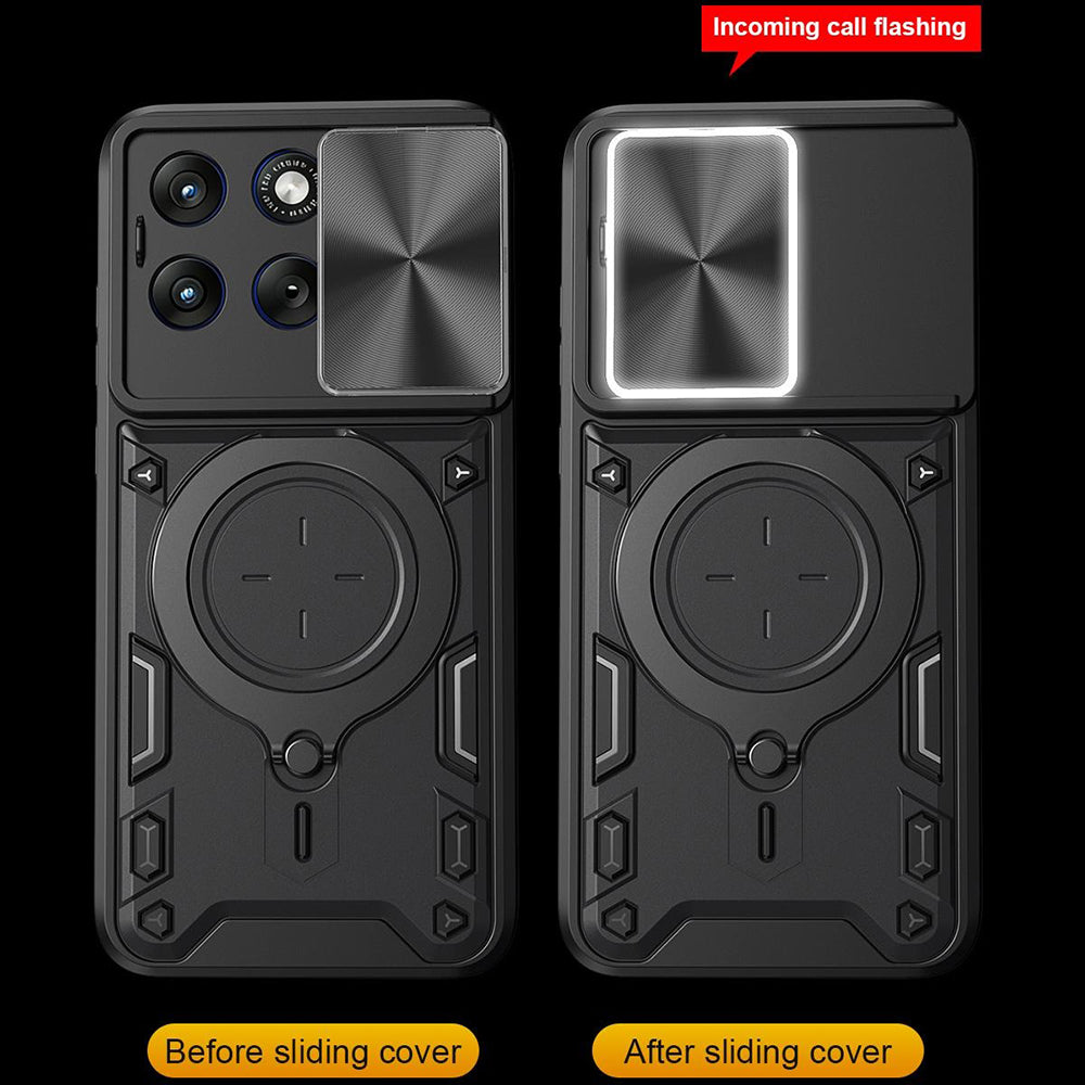 Husa de protectie Techsuit CamGuard Pro compatibil cu Motorola Edge 70 Fusion, Roșu