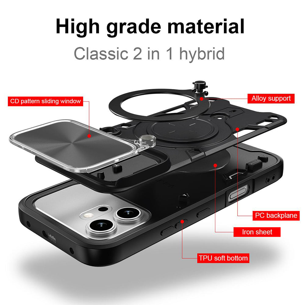 Husa pentru Honor 600 / 600 Pro - Techsuit CamGuard Pro - Black
