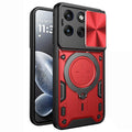 Husa de protectie Techsuit CamGuard Pro compatibil cu Motorola Edge 70 Fusion, Roșu
