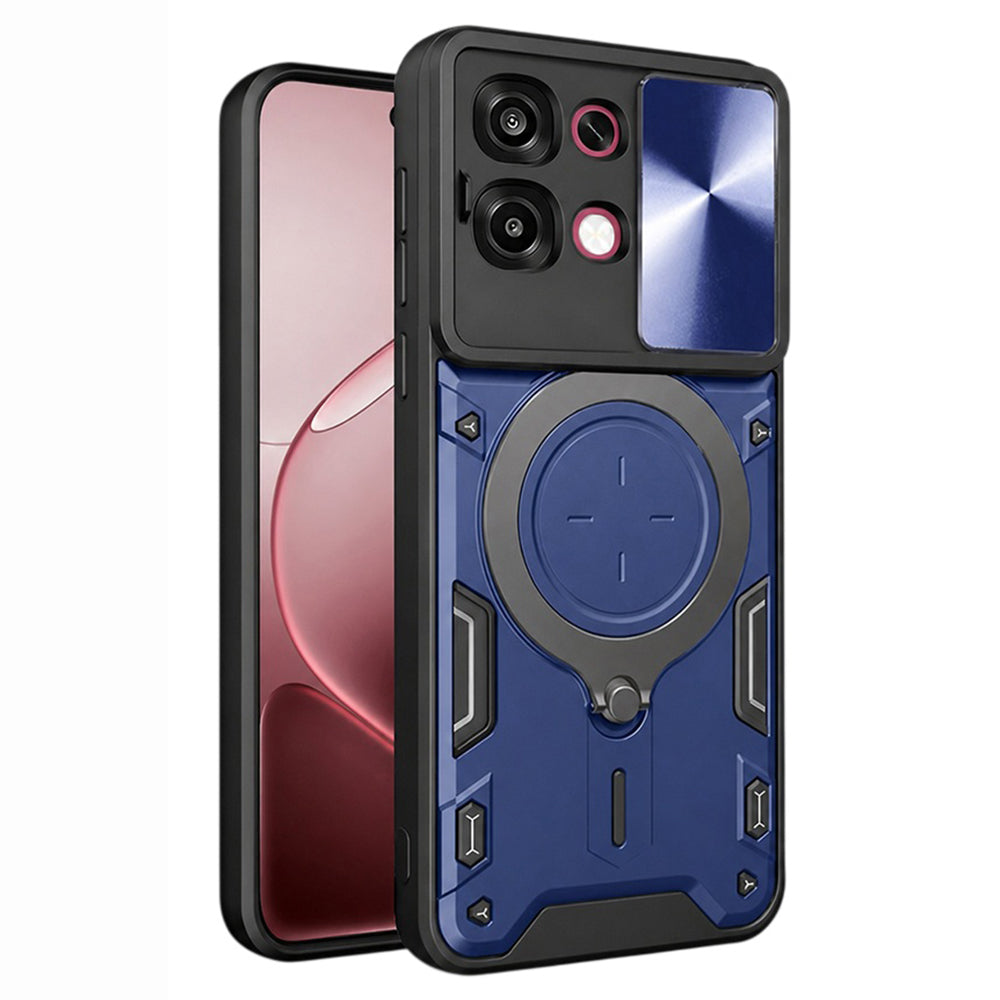 Husa de protectie Techsuit CamGuard Pro compatibil cu Oppo A6 Pro 4G / A6 Pro 5G, Albastru