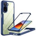 TechSuit Folie de protectie Techsuit ColorVerse 360 Series + compatibil cu Xiaomi Redmi A7 Pro 4G, Albastru